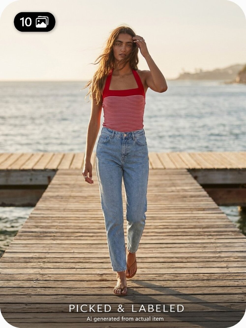 Free People We The Free Mom Ankle Jean Womens Size 27 High Rise Blue OB817396